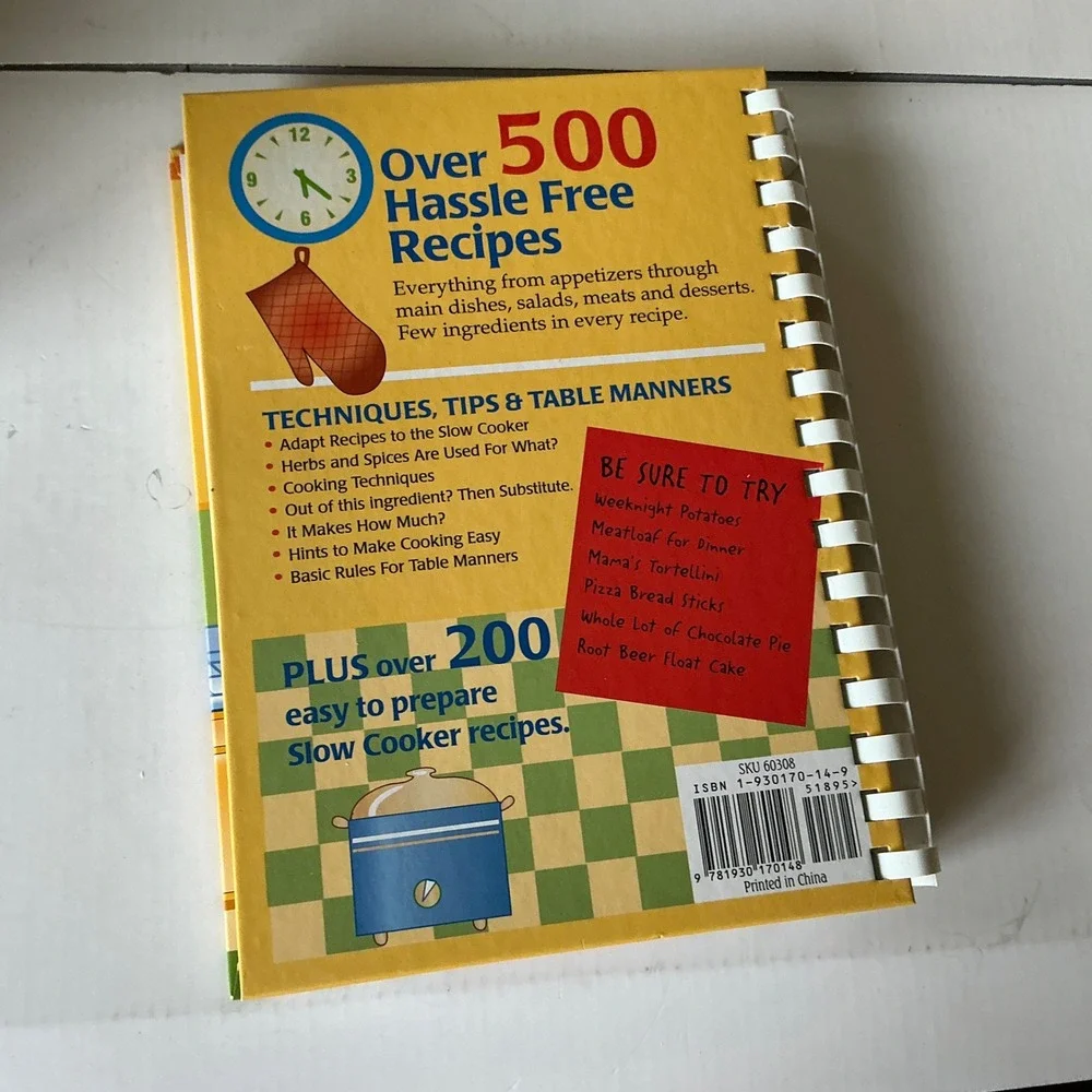 If I Gotta Cook Make It Quick Cookbook Shelley Plettl 500+ Recipes Slow Cooker